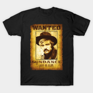 Butch Cassidy And The Sundance Kid Robert Redford T-Shirt