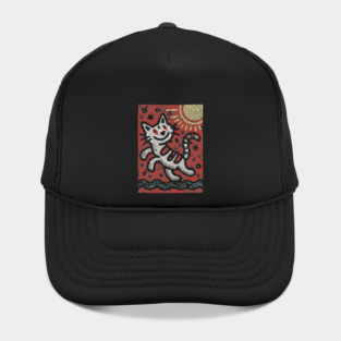 Prankster Cat | The Mischievous Sun Worshipper Hat