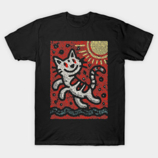 Prankster Cat | The Mischievous Sun Worshipper T-Shirt