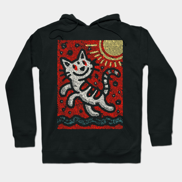 Prankster Cat | The Mischievous Sun Worshipper Hoodie by TuncGK
