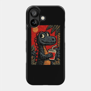 Tropical T-Rex | The Prehistoric Vacationer Phone Case