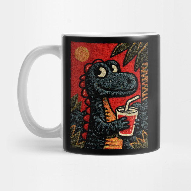 Tropical T-Rex | The Prehistoric Vacationer by TuncGK