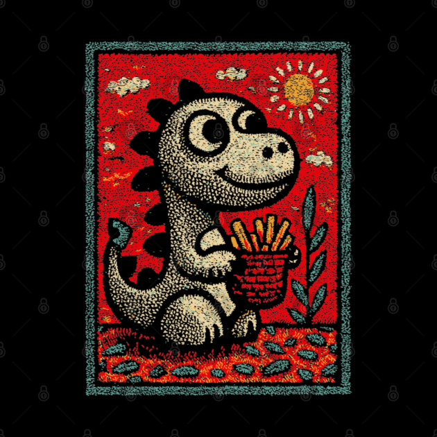 Dinosaur Snack Time | The French Fry Fanatic by TuncGK