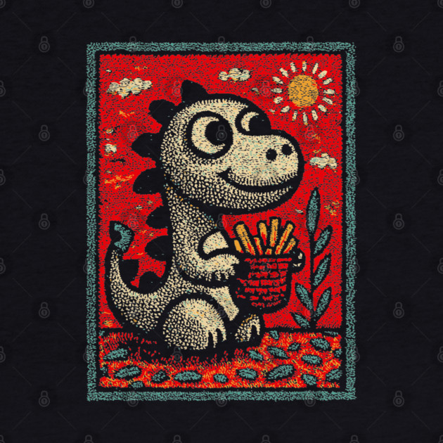 Dinosaur Snack Time | The French Fry Fanatic by TuncGK