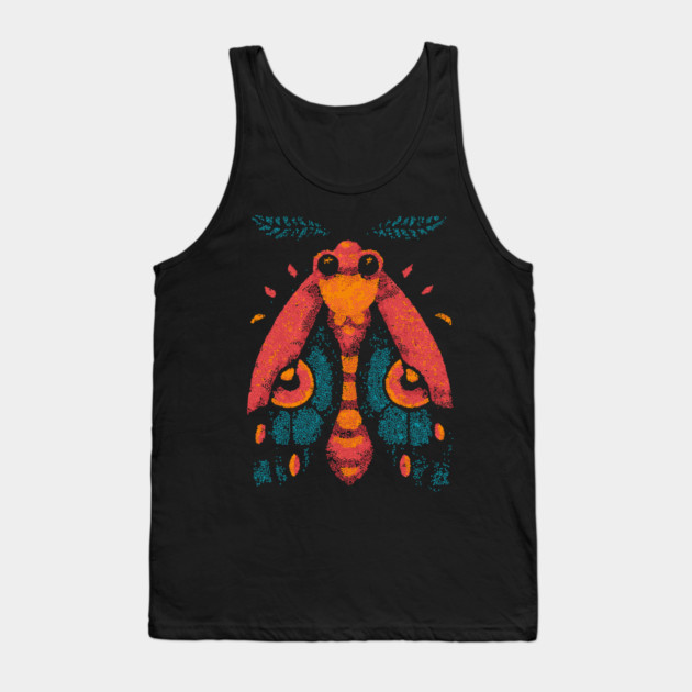 Sacred Emperor Moth | The All-Seeing Eye Insect Tank Top by TuncGK