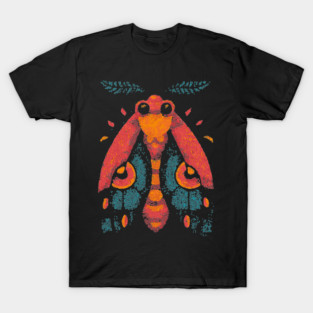 Sacred Emperor Moth | The All-Seeing Eye Insect T-Shirt