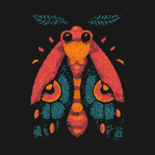 Sacred Emperor Moth | The All-Seeing Eye Insect T-Shirt