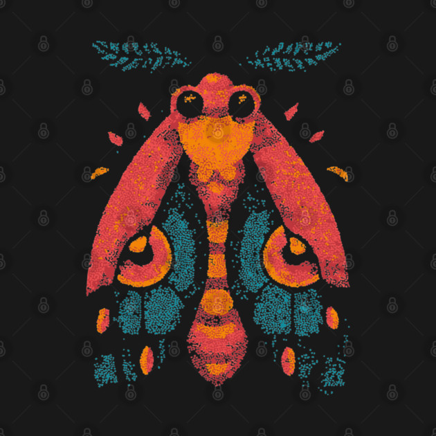 Sacred Emperor Moth | The All-Seeing Eye Insect by TuncGK