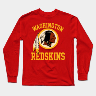 Vintage Washington Football Commanders Redskins Long Sleeve T-Shirt