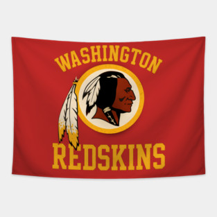 Vintage Washington Football Commanders Redskins Tapestry