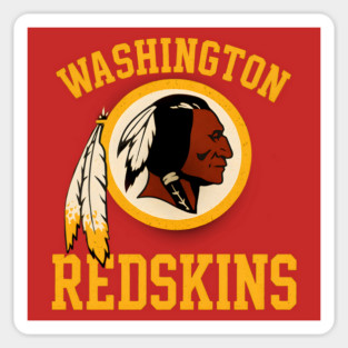 Vintage Washington Football Commanders Redskins Sticker