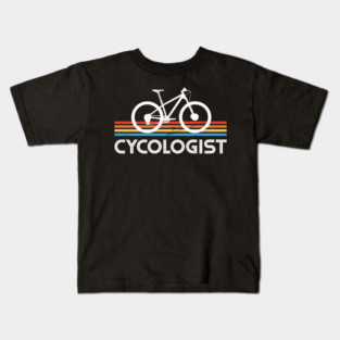 Cycologist Bicycle Cycling Retro Kids T-Shirt
