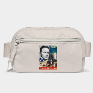 F. Scott Fitzgerald Collage Portrait Bag