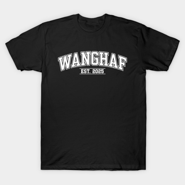 WANGHAF EST 2025 MEME VINTAGE UNIVERSITY T-Shirt
