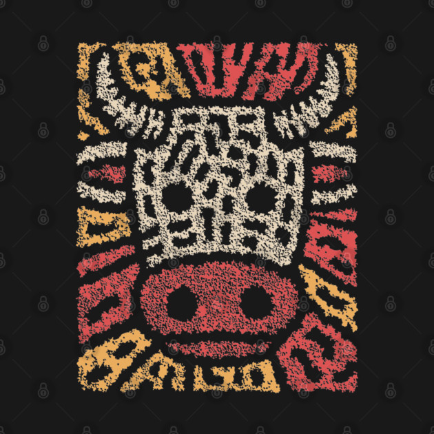 Tribal Bull Glyph | The Sacred Cow Totem by TuncGK