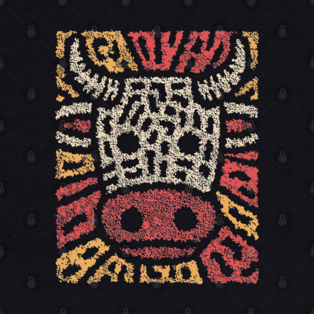 Tribal Bull Glyph | The Sacred Cow Totem by TuncGK
