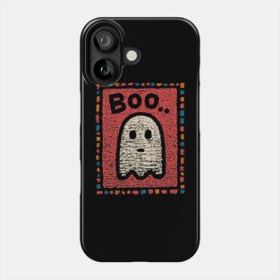 The Unimpressed Ghost | A Lazy Halloween Boo Phone Case