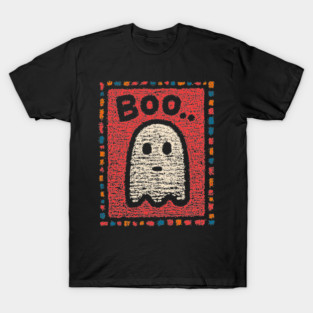 The Unimpressed Ghost | A Lazy Halloween Boo T-Shirt