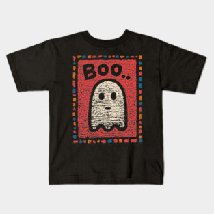 The Unimpressed Ghost | A Lazy Halloween Boo Kids T-Shirt