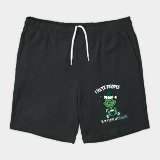 Grinch Philadelphia Eagles Funny Christmas Sports Hate People Love Eagles 2 M7987 Shorts