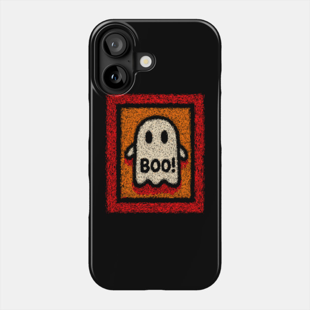 Friendly Ghost | The Cheerful Halloween Boo Phone Case by TuncGK
