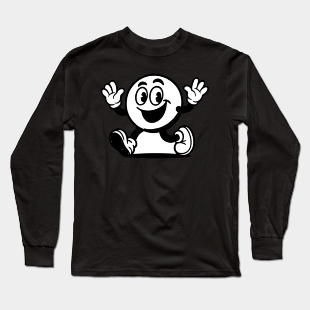 We All Laugh in the Same Language Long Sleeve T-Shirt by langedu