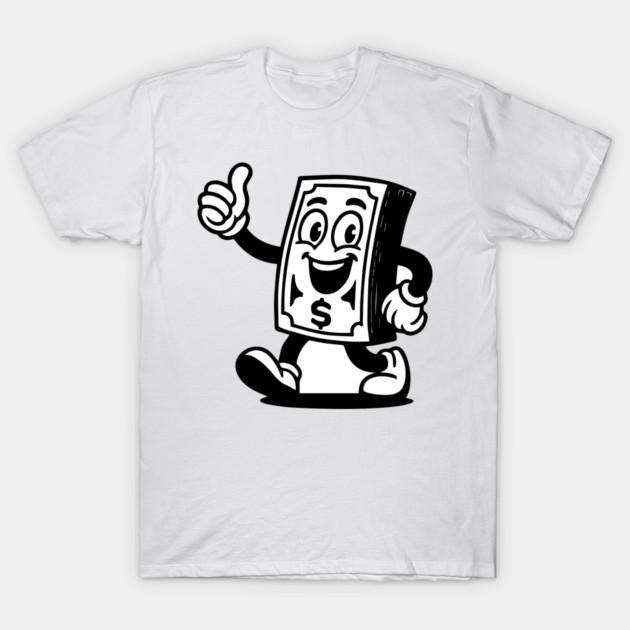 Motivational Quote money design T-Shirt by langedu