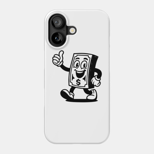 Motivational Quote money design Phone Case by langedu