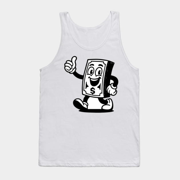 Motivational Quote money design Tank Top by langedu