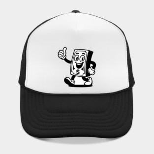 Motivational Quote money design Hat