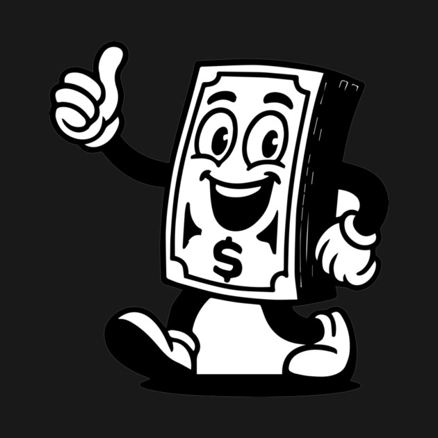 Motivational Quote money design by langedu