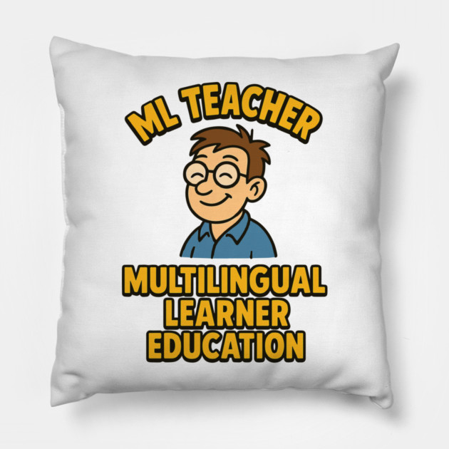 Multilingual Learner Education Pillow by langedu