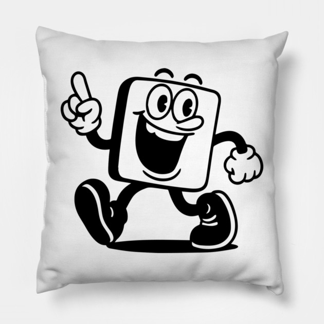 funny Motivational Quote design Pillow by langedu