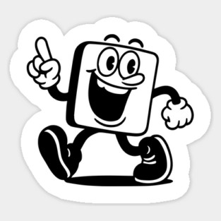 funny Motivational Quote design Sticker