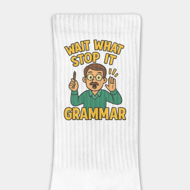 Funny Grammar teacher,Wait What Stop It I Agree by langedu