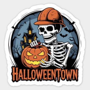 Halloweentown Ghostly T-Shirt Sticker