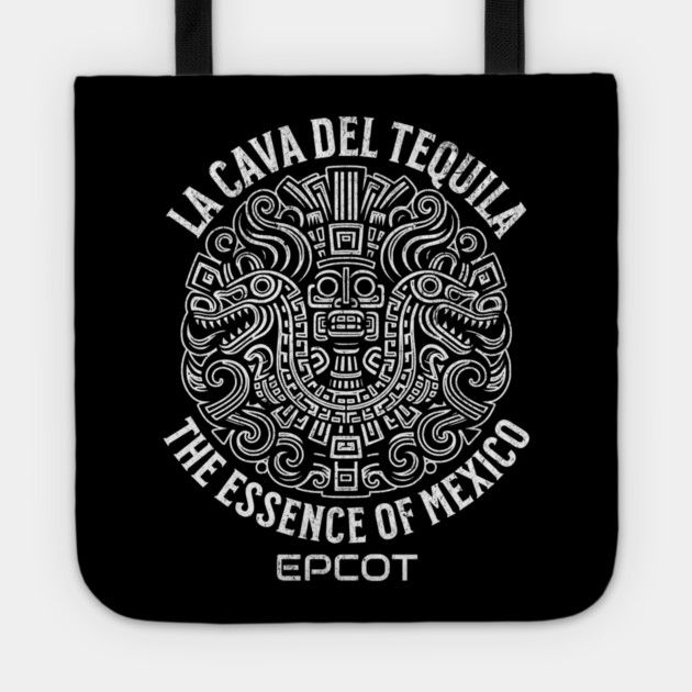 La Cava Del Tequila The Essence of Mexico Tee Tote by Joaddo