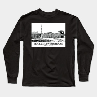 Rocky Mountain House - Alberta Long Sleeve T-Shirt