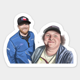 Tiffany Goes to Nascar Sticker