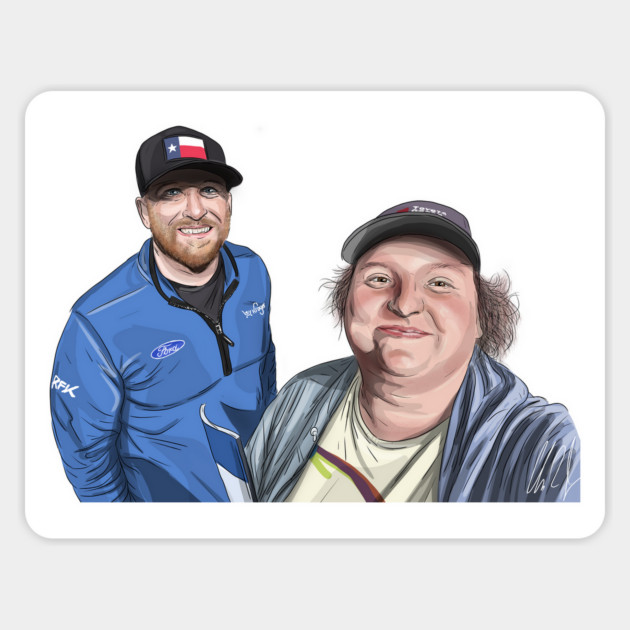 Tiffany Goes to Nascar Magnet by 51Deesigns