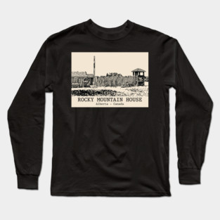 Rocky Mountain House - Alberta Long Sleeve T-Shirt