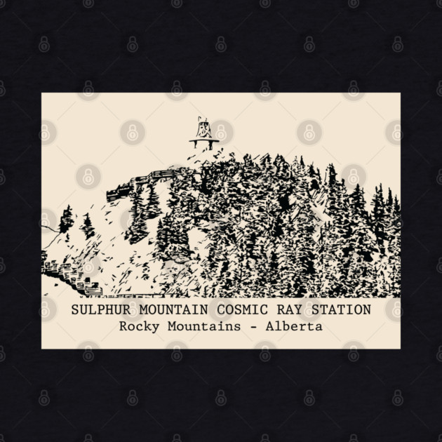 Sulphur Mountain Cosmic Ray Station - Rocky Mountains by Lakeric