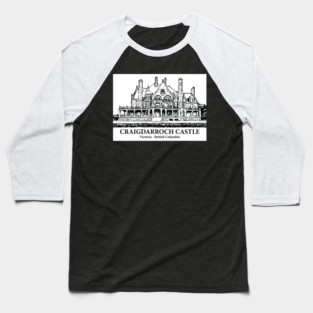Craigdarroch Castle - Victoria BC Baseball T-Shirt