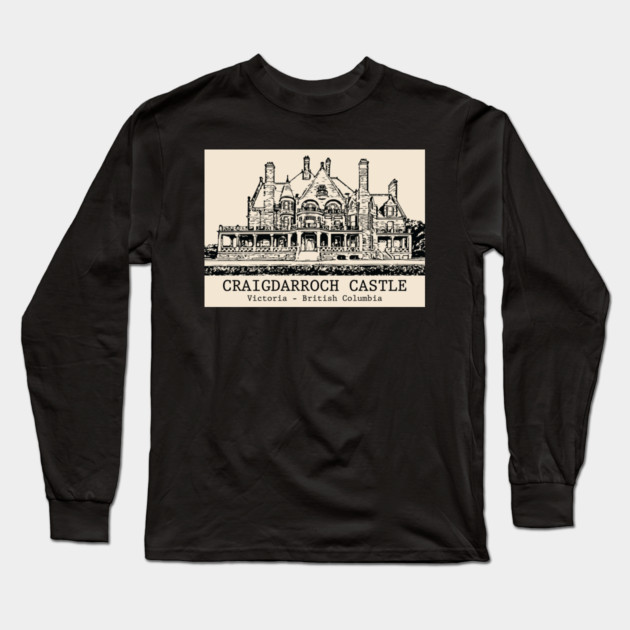 Craigdarroch Castle - Victoria BC Long Sleeve T-Shirt by Lakeric
