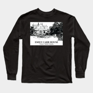 Emily Carr House - Victoria BC Long Sleeve T-Shirt