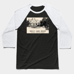 Emily Carr House - Victoria BC Baseball T-Shirt