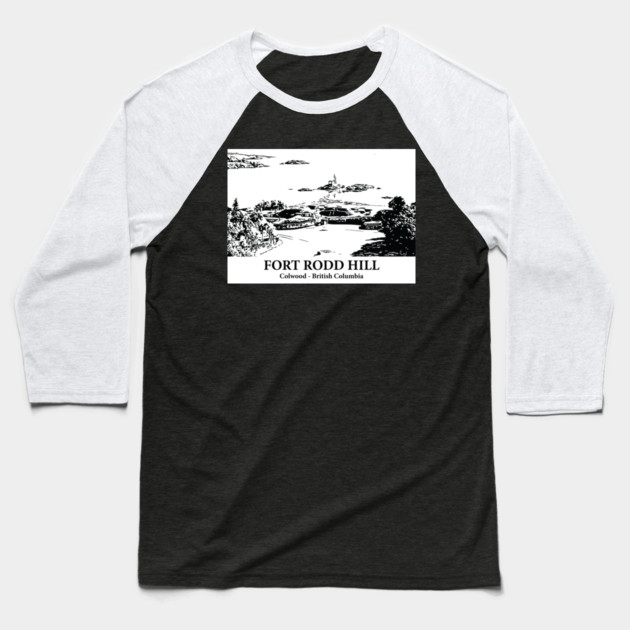 Fort Rodd Hill - Colwood BC Baseball T-Shirt by Lakeric