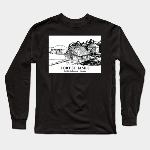 Fort St. James - British Columbia Long Sleeve T-Shirt by Lakeric