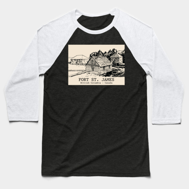 Fort St. James - British Columbia Baseball T-Shirt by Lakeric