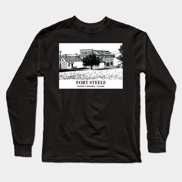 Fort Steele - British Columbia Long Sleeve T-Shirt by Lakeric